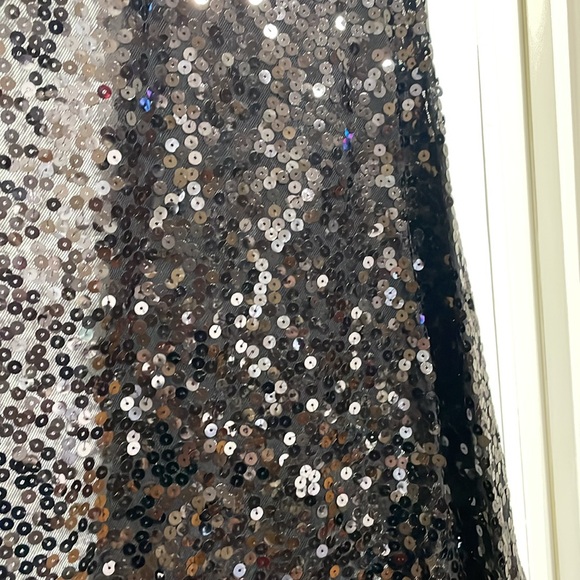 Black Chico’s size 2 Sequined Jacket. ( Chico’s size 2 is same as 12/14. - Picture 5 of 6